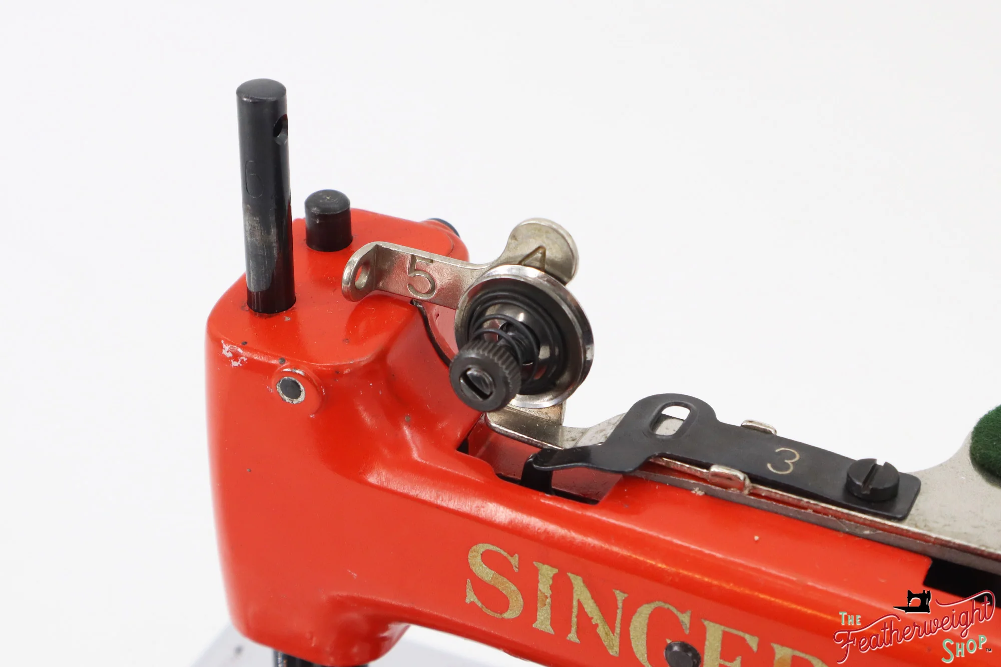 Singer Sewhandy Model 20 - Original Poppy Red - RARE, Feb. 2024 Faire - Image 9