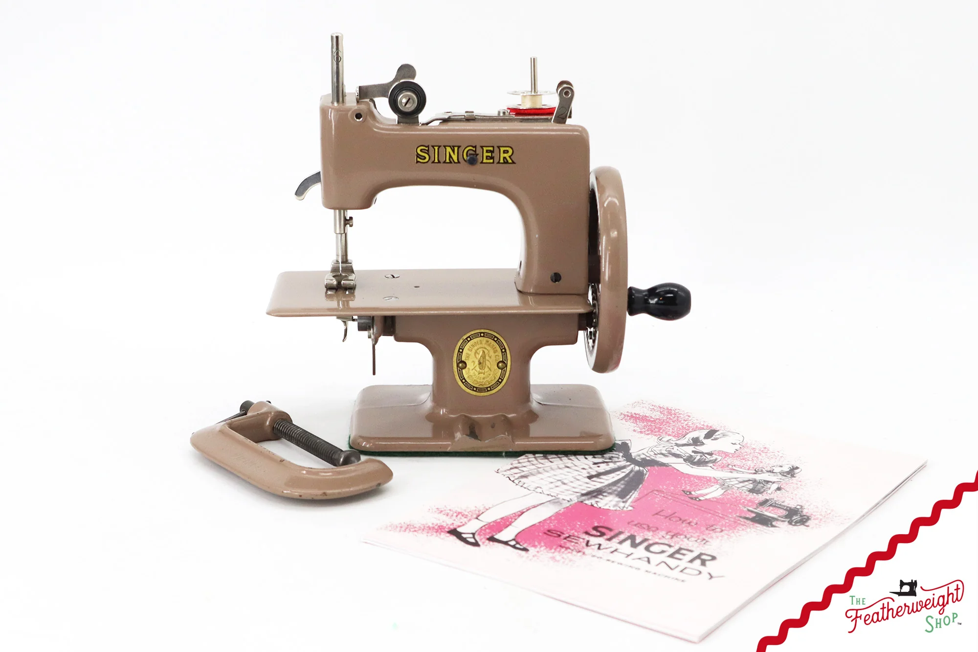 Singer Sewhandy Model 20, Safari Brown - January 2025 Faire - Image 2