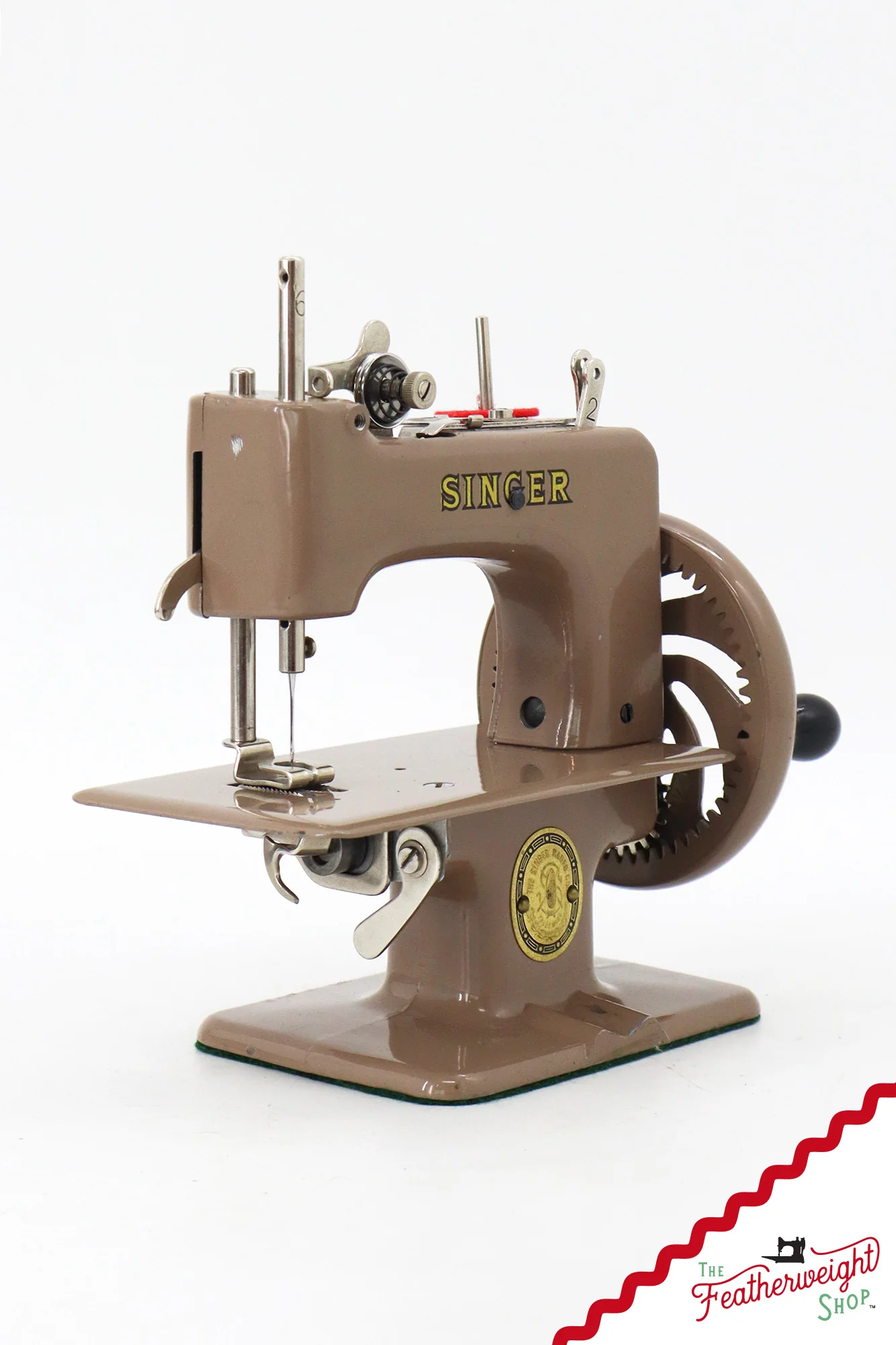 Singer Sewhandy Model 20, Safari Brown - January 2025 Faire - Image 3