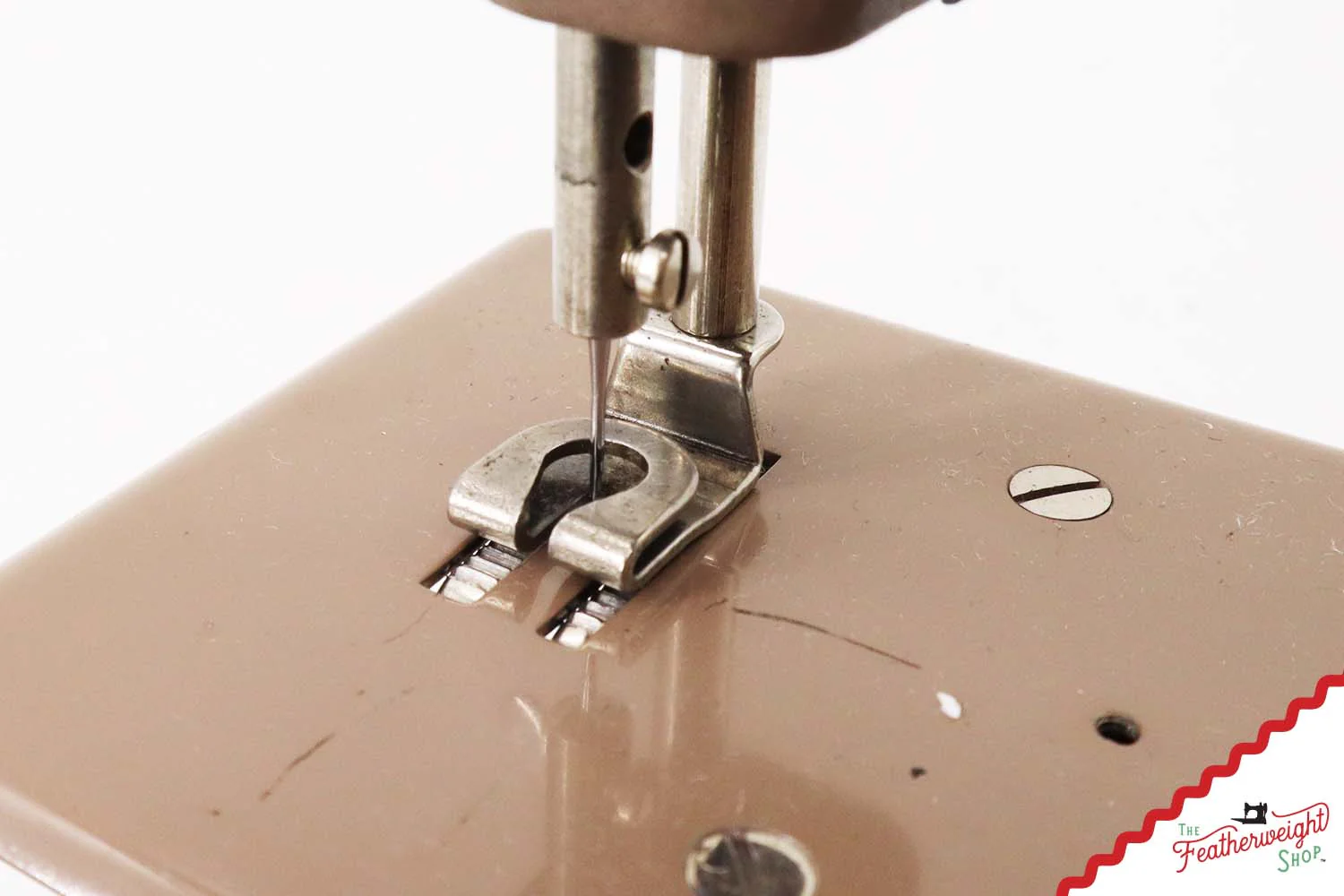 Singer Sewhandy Model 20, Warm Taupe - Made in U.S.A. Decal - Holiday Faire 2025 - Image 12