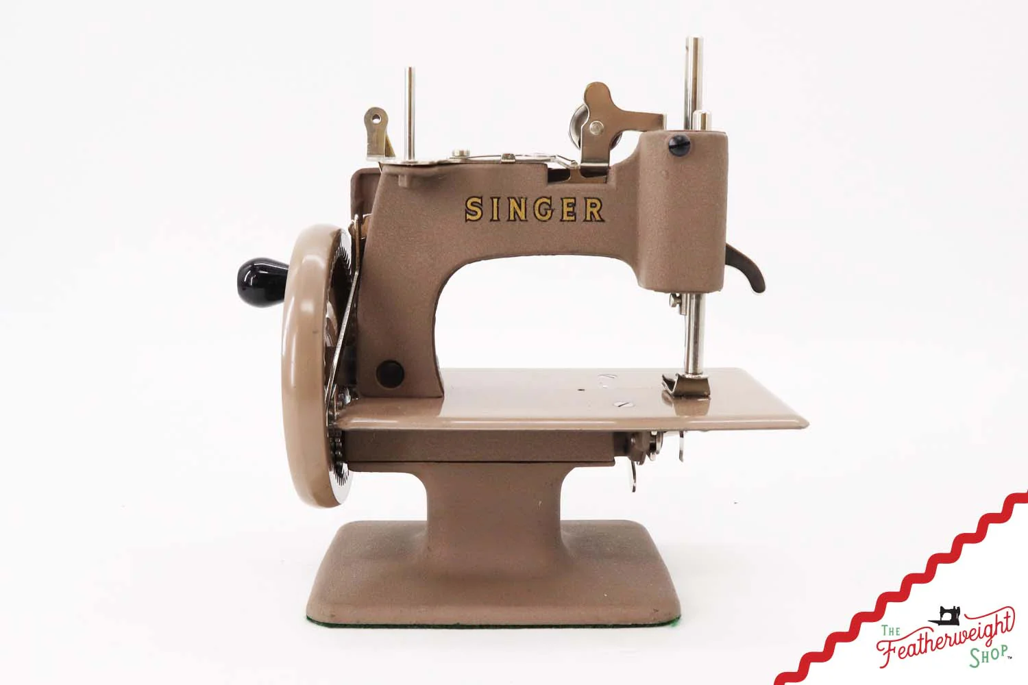 Singer Sewhandy Model 20, Warm Taupe - Made in U.S.A. Decal - Holiday Faire 2025 - Image 6