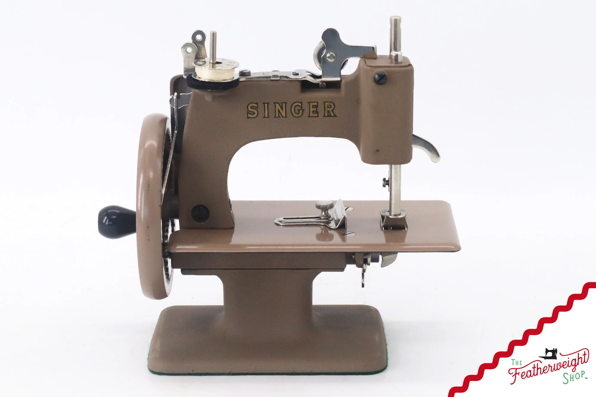 Singer Sewhandy Model 20 - Wrinkle / Warm Taupe, Complete Case Set! June 2025 - Image 7