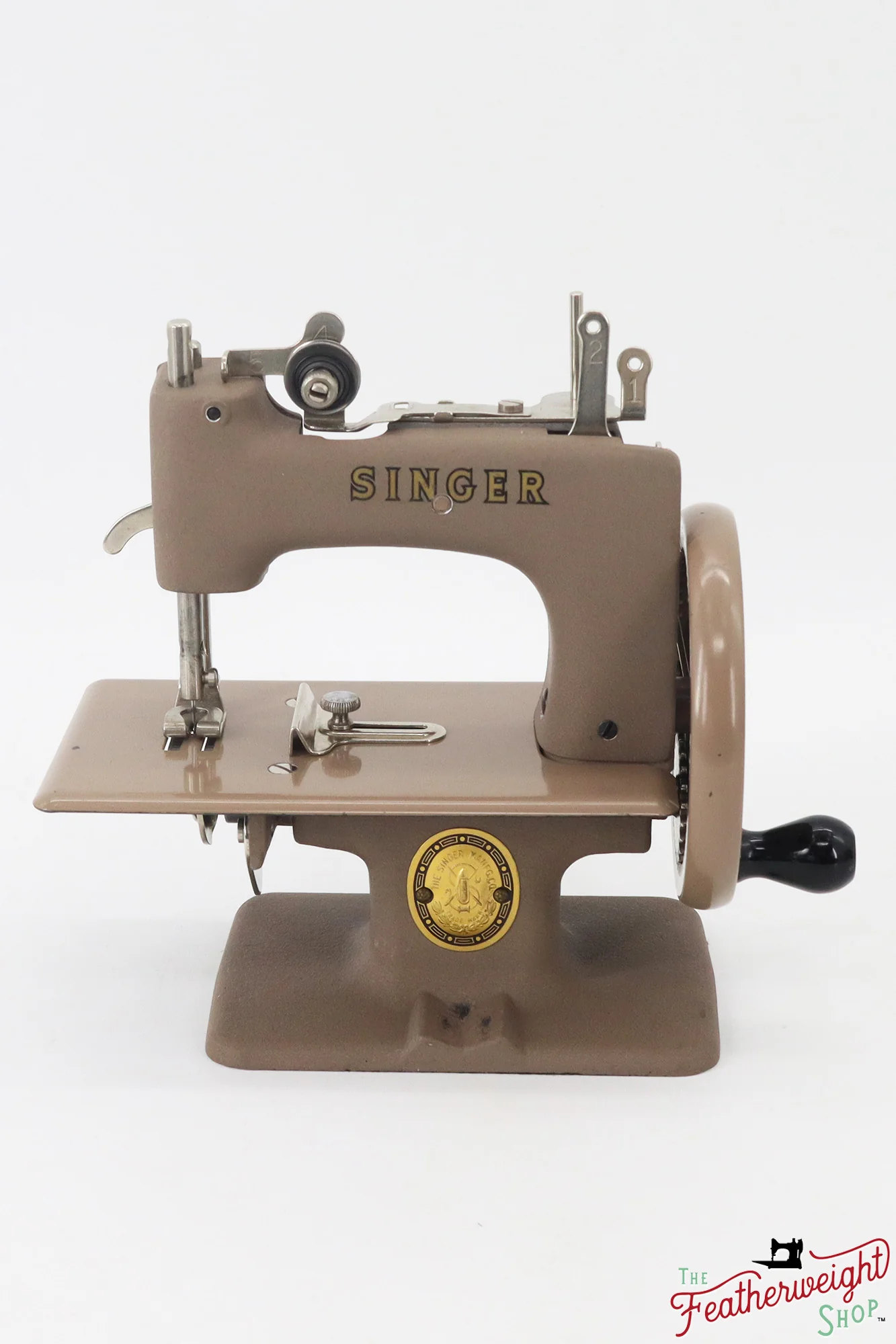 Singer Sewhandy Model 20 - Wrinkle / Warm Taupe, Complete Set! - Image 3