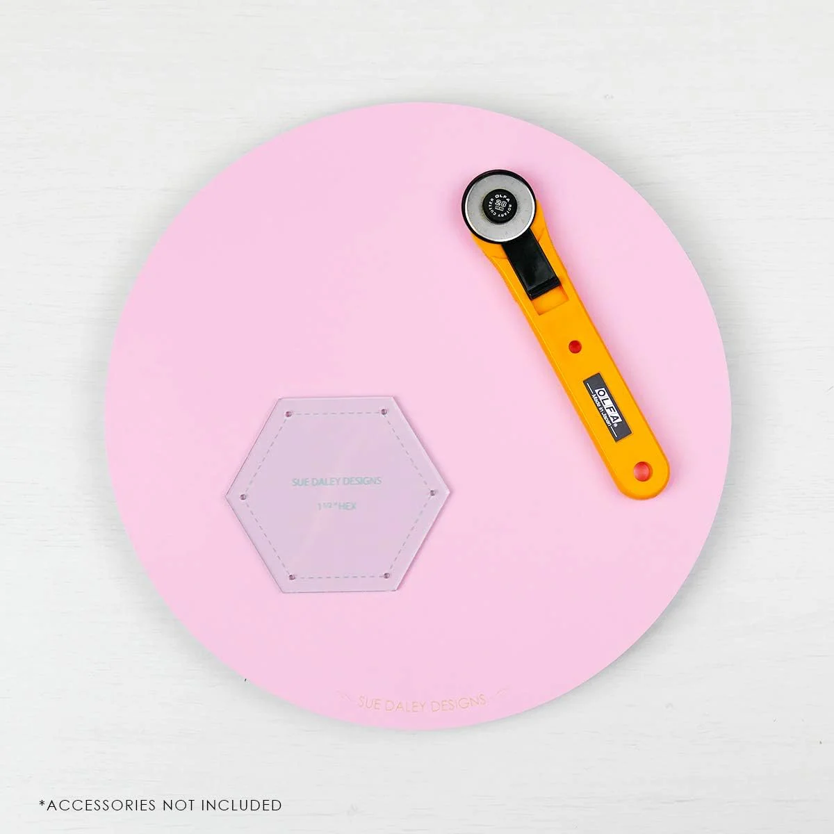 Sue Daley 1 1/2" Hexagon Template For English Paper Piecing - Image 3