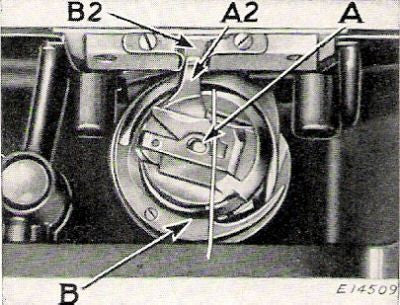 Throat / Needle Plate, Graduated (Textured Chrome) - Singer Featherweight Model 221 - Image 7