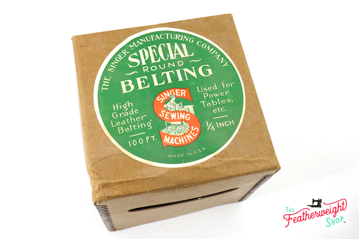 Treadle Belt Roll - New Old Stock in Original Box, Singer (Vintage Original) - Image 3