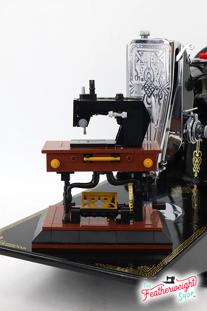 Treadle Sewing Machine Lego-Style Toy Building Block Set by Sallie Tomato - Image 4