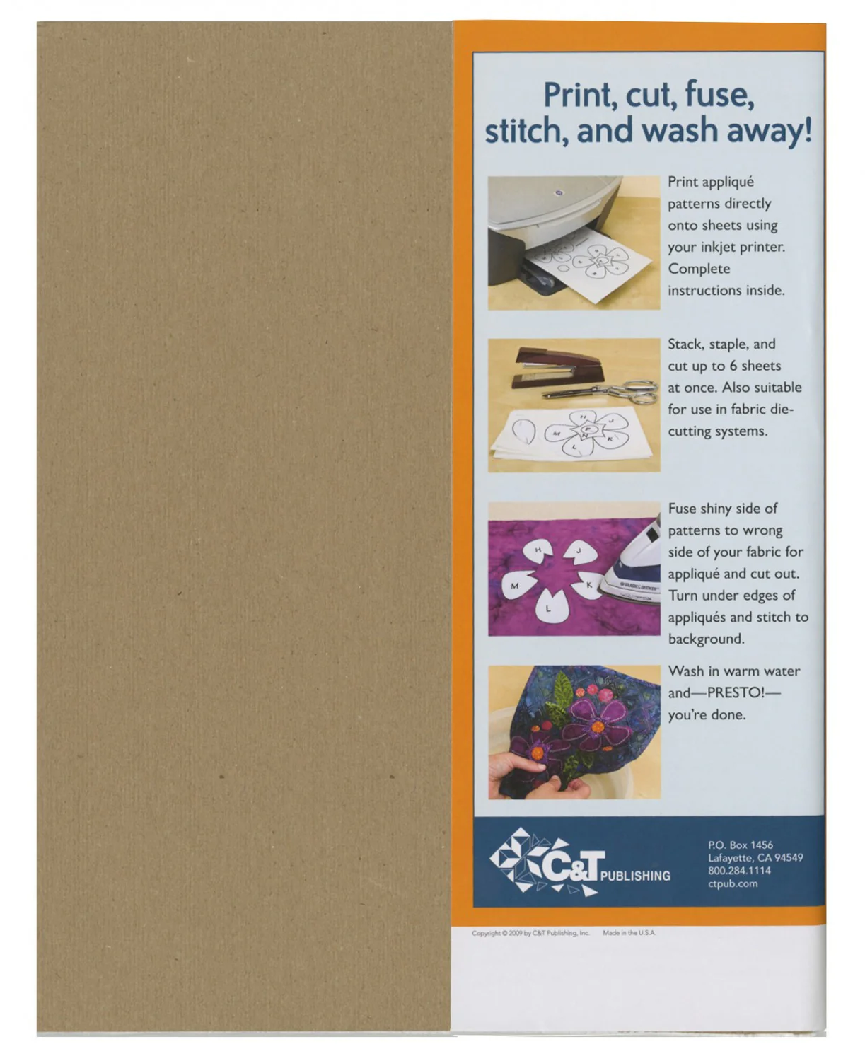 Wash Away Applique Sheets - 15 Count - Image 3