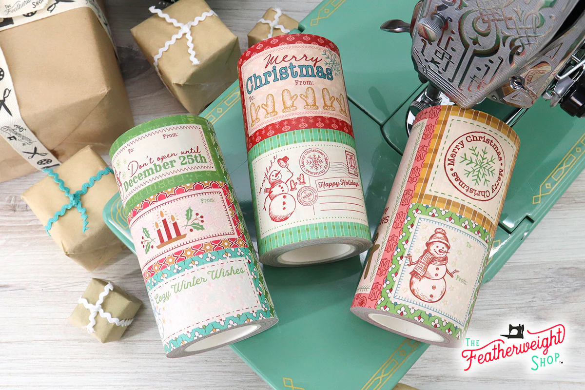Washi Tape, Home Town Holiday Christmas Labels by Lori Holt - Image 3