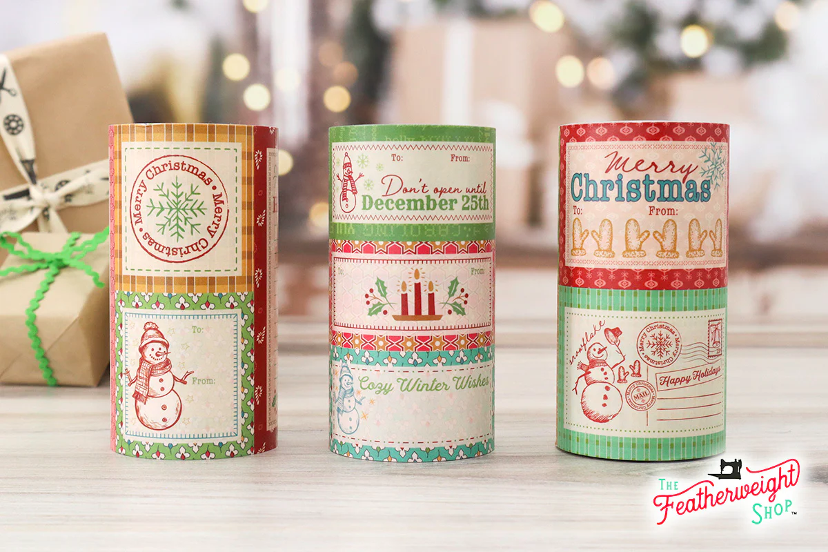 Washi Tape, Home Town Holiday Christmas Labels by Lori Holt - Image 4