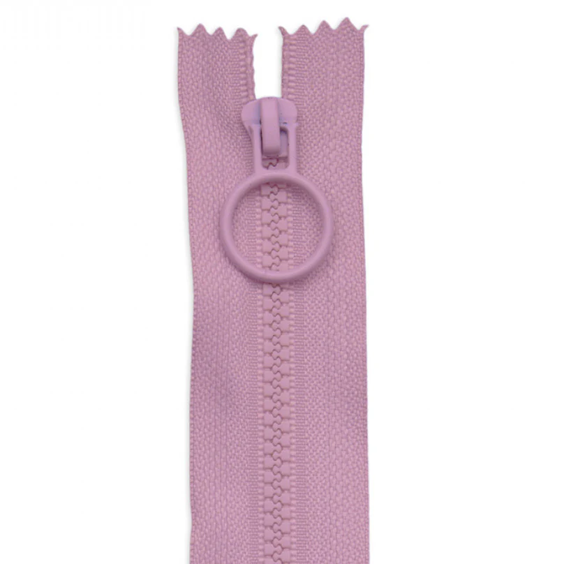 Zipper, Pink HOOP 16-inch (pack of 2)